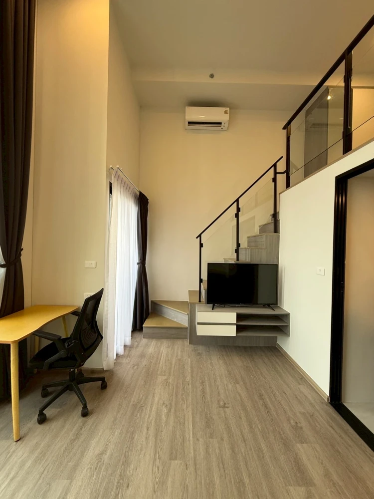 For rent: Origin Plug & Play Nonthaburi Station, 26th floor, good view, ready to move in. If you don't book, you'll really miss out.