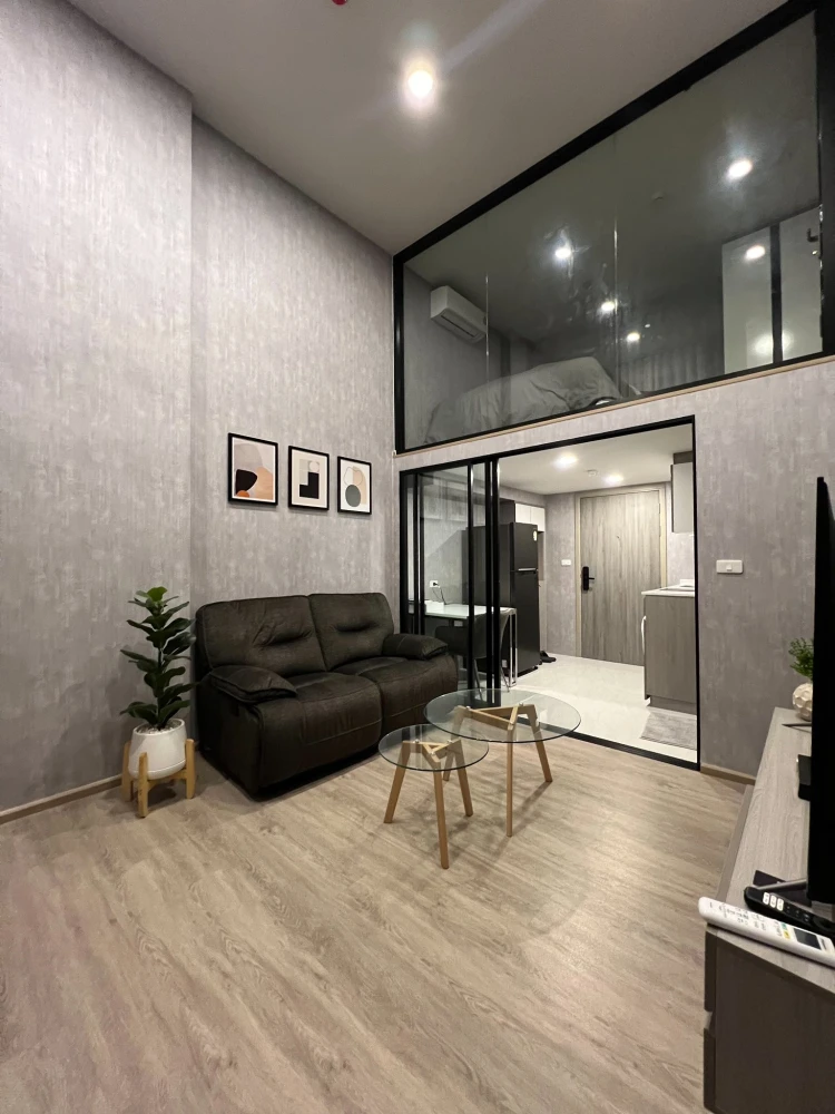 Apartment for rent at Origin Plug & Play Nonthaburi Station. Spacious and comfortable, fully furnished. Book now!
