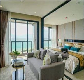 For rent PANORA PATTAYA 27th floor Sea view, can see the sea from the bedroom, ready to move in