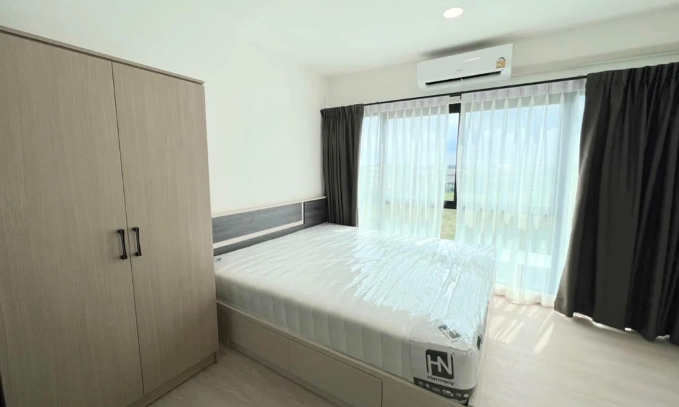For rent: Ploen Ploen Condominium Rangsit-Workpoint, 7th floor, great view, fully furnished. Book now!