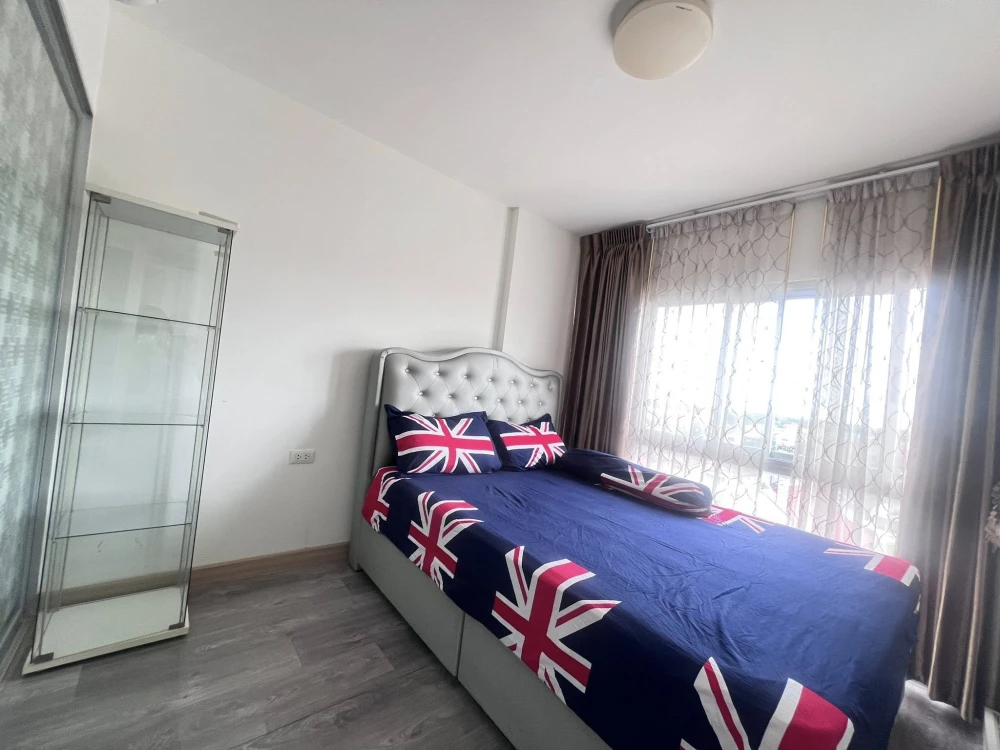 For rent: Ploen Ploen Condominium Rangsit-Workpoint 1-2 rooms, fully furnished, nice to live in. If interested, hurry and reserve now.