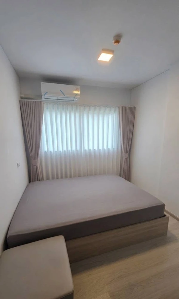 Plum Condo Chaengwattana Don Mueang for rent, 1 bedroom unit, Building B, 3rd floor, fully furnished with appliances. Book now!