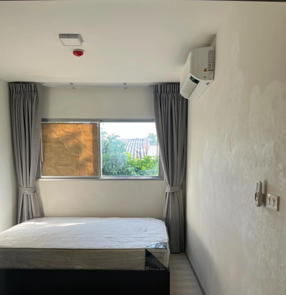 Plum Condo Extra Rama 2 for rent: 1 bedroom, 1 bathroom, fully furnished with complete amenities. Book now!