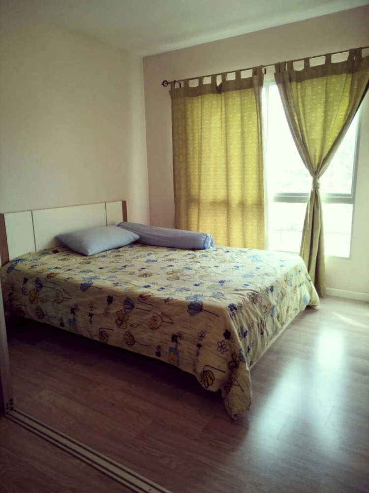 Plum Condo Laemchabang for rent, 3rd floor, fully furnished, very livable. Book now! (Quickly!)