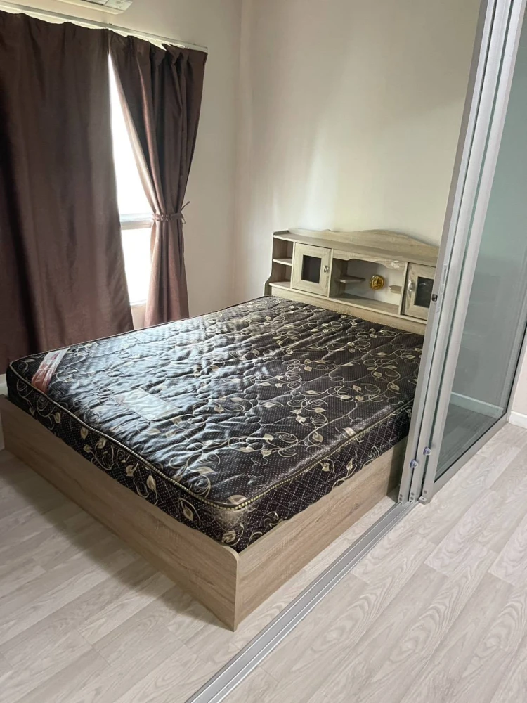 Plum Condo Laemchabang for rent, a lovely room on the 6th floor, fully furnished and equipped, just bring your bags and move in!