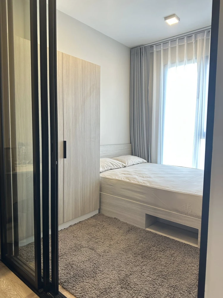 Plum Condo New West Bangyai for rent. High floor unit, fully furnished, affordable price. Book now!