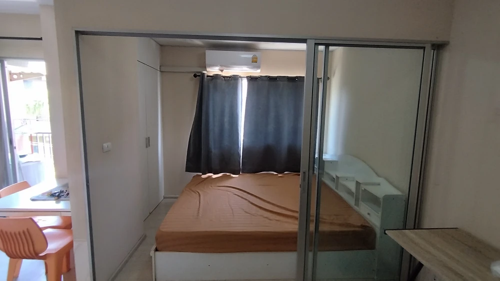 Plum Condo Park Rangsit for rent, 5th floor, nice room, fully furnished, interested, reserve now, don't miss out.