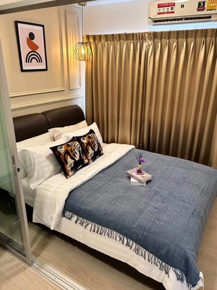 Plum Condo Park Rangsit for rent, 6th floor, pool view, beautiful room, fully furnished. Book now!