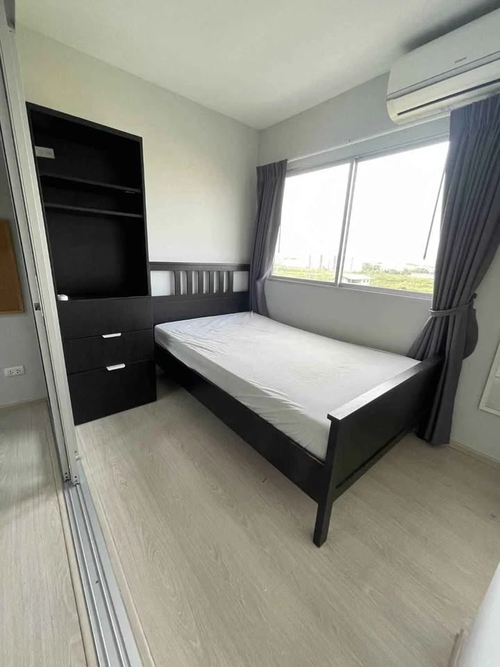 Plum Condo Park Rangsit for rent, 6th floor, city view, fully furnished, nice to live in, book now, don't miss out.