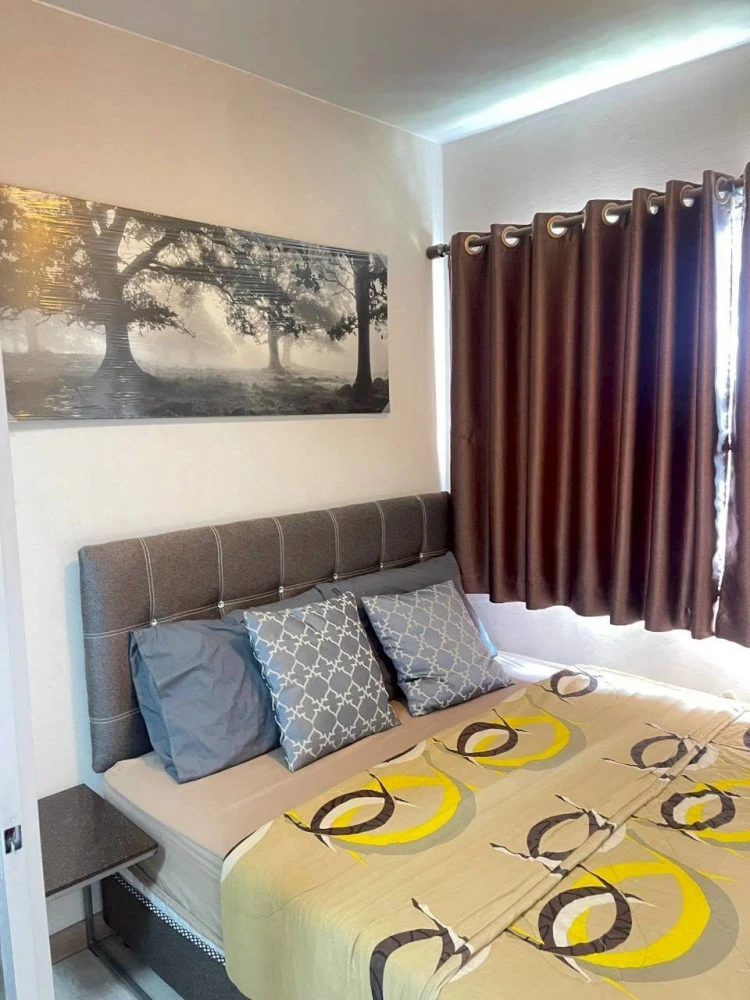 Plum Condo Park Rangsit for rent, 7th floor, pool view, fully furnished, very livable. Book now!