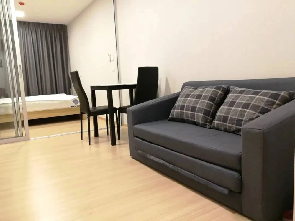 For rent: Plum Condo Rangsit Alive 1, 5th floor, pool view, fully furnished, nice to live in, reserve now, urgently.