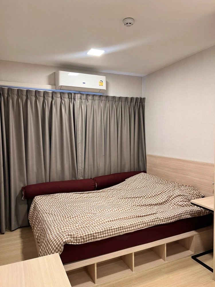 For rent: Plum Condo Rangsit Alive 1, 7th floor, comes with complete furniture and appliances. Reserve now, don't miss out.