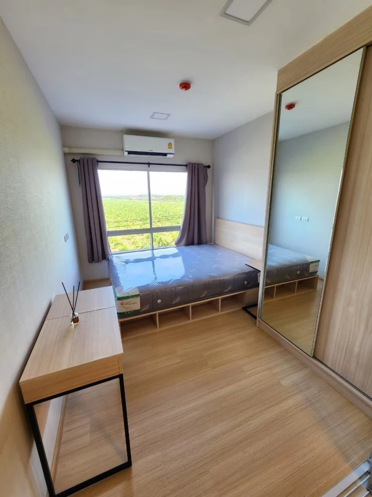 Plum Condo Rangsit Alive 1 for rent, clearly separated rooms, great price, all in one place, you can't miss it.
