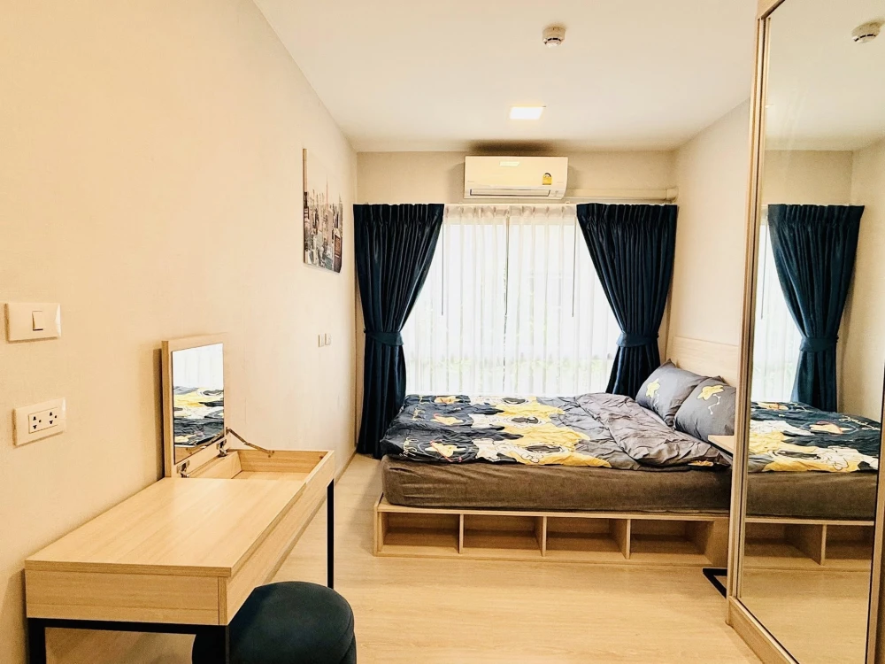 Plum Condo Rangsit Alive 2, 26th floor, for rent. A lovely unit with complete furnishings. Book now!