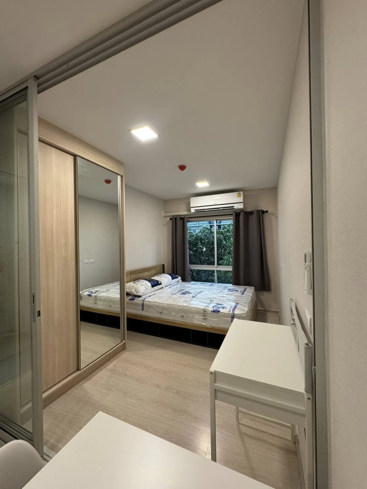Plum Condo Rangsit Alive 2 for rent, 3rd floor, pool view, fully furnished, nice to live in, reserve now, hurry!