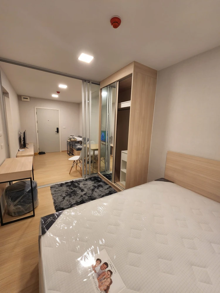 Plum Condo Rangsit Alive 2 for rent, 1 bedroom, 1 bathroom, high-quality built-in furniture, complete electrical appliances, reserve now!
