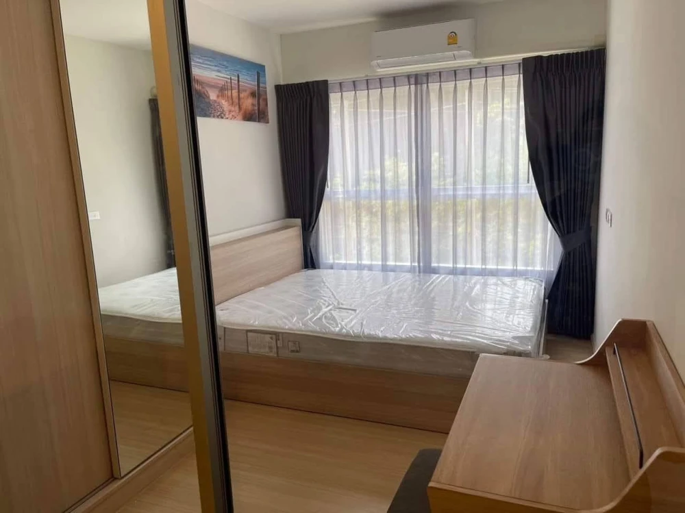 Plum Condo Rangsit Fresh for rent, 3rd floor, fully furnished, nice to live in, reserve now, don't miss out!