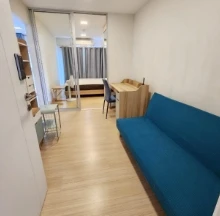 Plum Condo Rangsit Fresh for rent, 4th floor, pool view, fully furnished, nice to live in, reserve now!