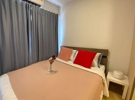 Plum Condo Rangsit Fresh for rent: 1 bedroom, 1 bathroom, fully furnished. Just bring your bags and move in!