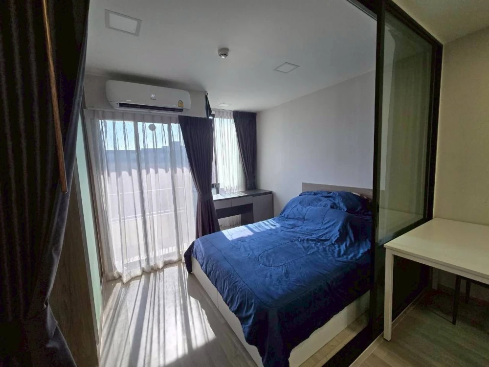 Plum Condo Saphanmai Station for rent. Spacious room with plenty of usable space, fully furnished. Just bring your bags and move in!
