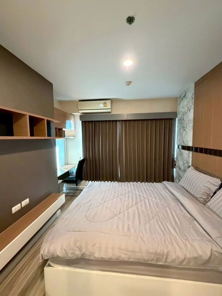 Plus Condominium Sriracha for rent, 18th floor. High-quality built-in furniture and stunning sea view. Book now!