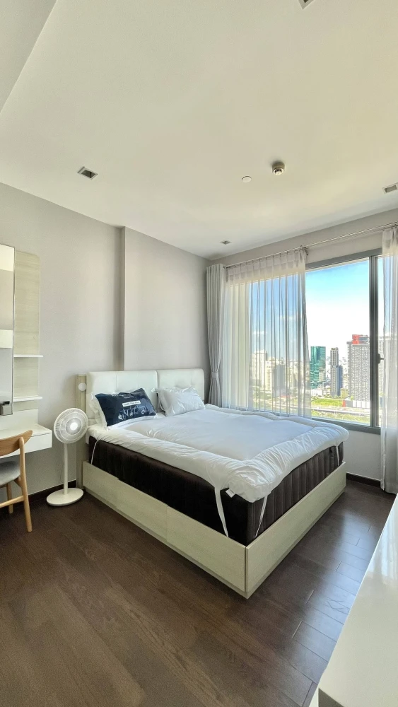 Q Asoke condo for rent, ready to move in, fully furnished, high floor. Book now!