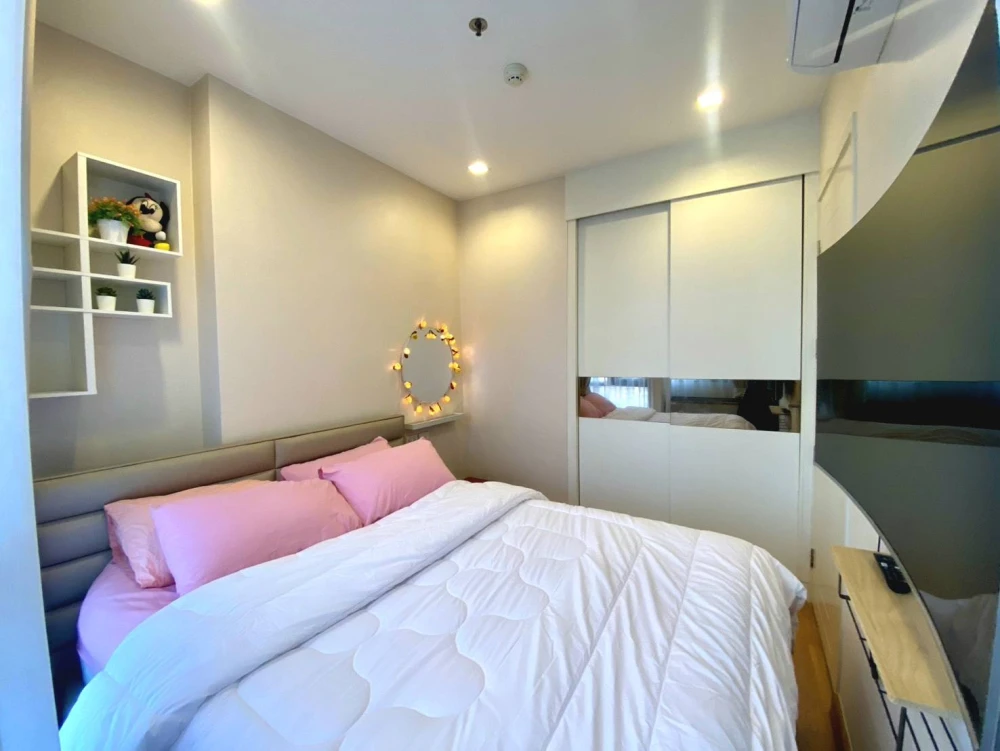 For rent: Q House Sukhumvit 79, 22nd floor, Chao Phraya River view, fully furnished, ready to move in. Book now!