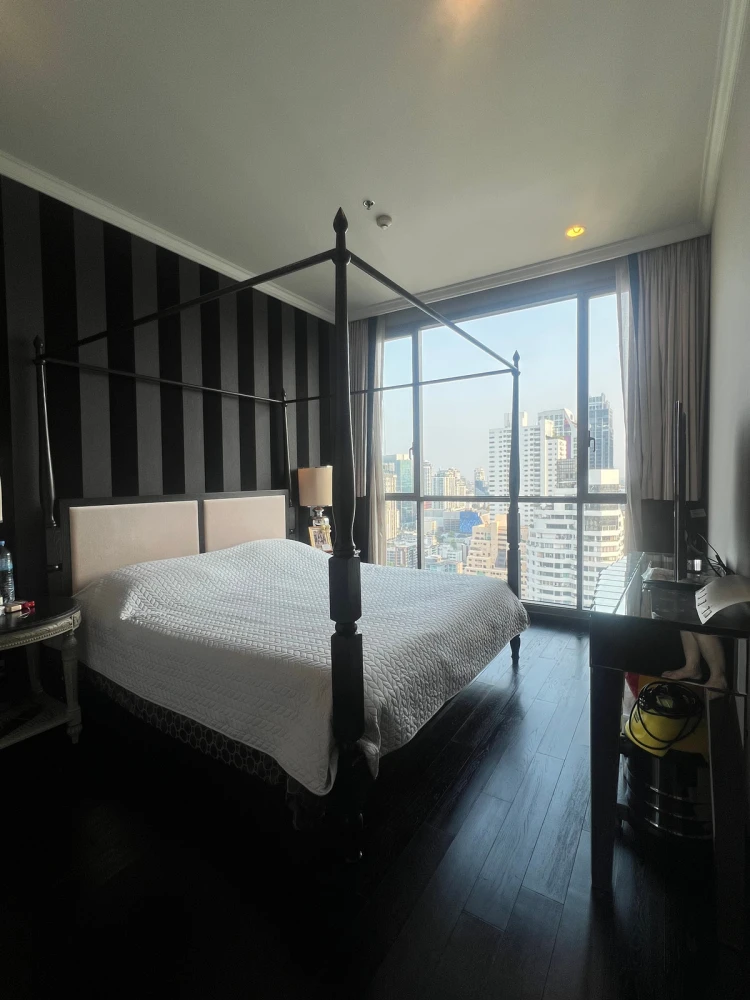 Quattro By Sansiri 2-bedroom apartment for rent. High floor, unobstructed view, fully furnished. Book now, don't wait!