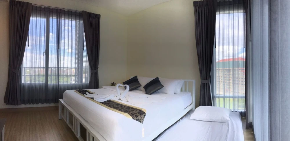 Reflection Jomtien Beach Pattaya for rent, 7th floor, spacious room, fully furnished, reserve now!