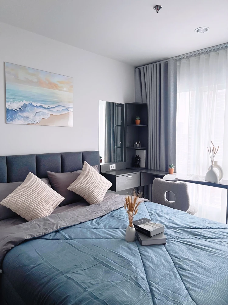 For rent: Regent Home Bangna, 25th floor, fully furnished, nice to live in, reserve now, don't miss out, hurry!