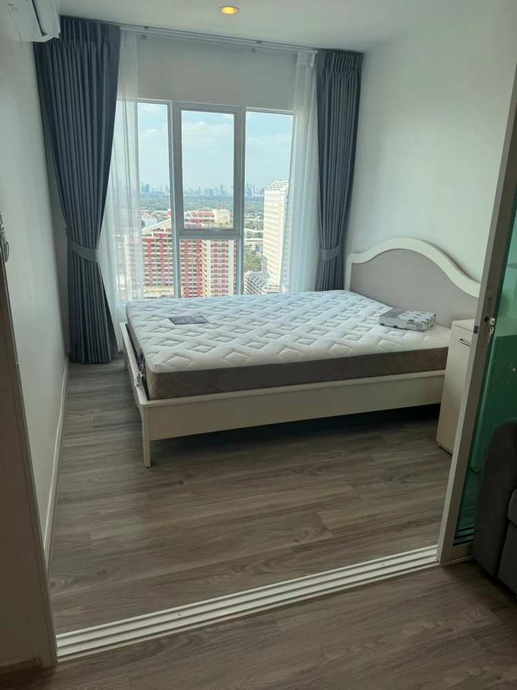 For rent: Regent Home Bangna, 26th floor, unobstructed river view, fully furnished, ready to move in. Book now!