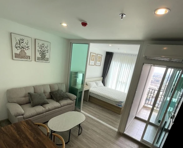 For rent: Regent Home Bangna, 26th floor, fully furnished, very livable. Book now! Don't miss out!