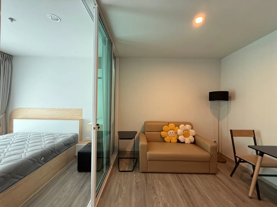 For rent: Regent home bangna, usable area 28 sq m, 12th floor, Building A, fully furnished, ready to move in, must hurry and reserve now.