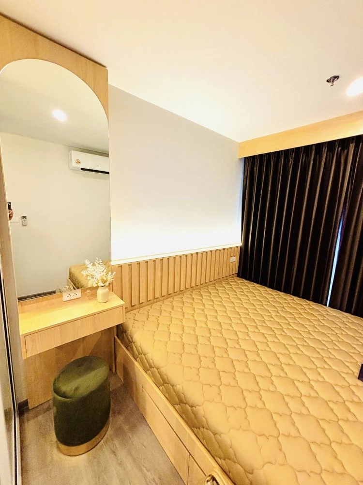 For rent: Regent Home Bangna, high floor, ready to move in, fully furnished, reserve now.