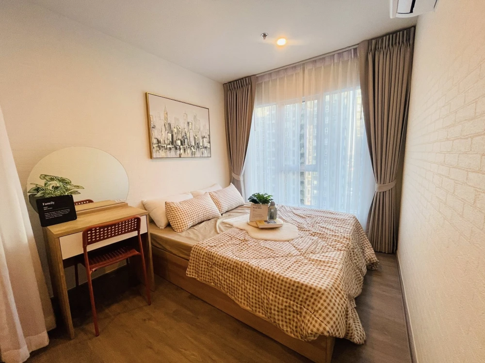 For rent: Regent Home Bangna, ready to move in, high floor, fully furnished. Reserve now before it's too late.
