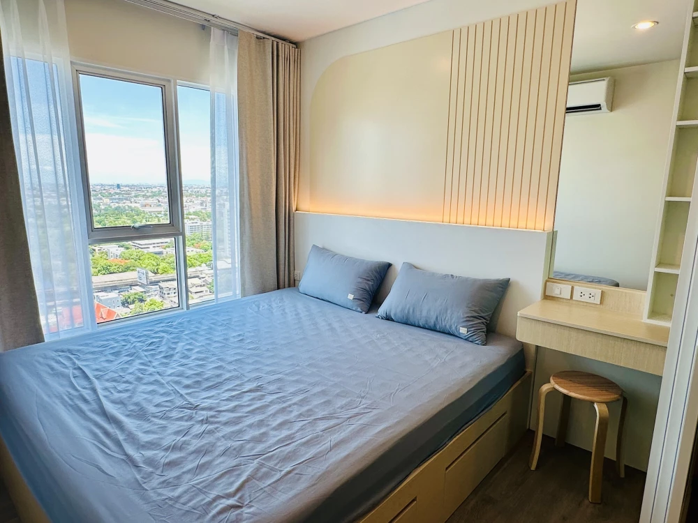 For rent: Regent Home Bangna, 1 bedroom, 1 bathroom, with high-quality built-in furniture. Book now!