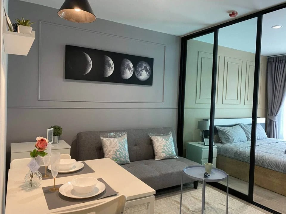 For rent: Regent Home Bangson Phase 2, Building B, 12th floor, no afternoon sun, cool and comfortable, just bring your bag and you can move in.