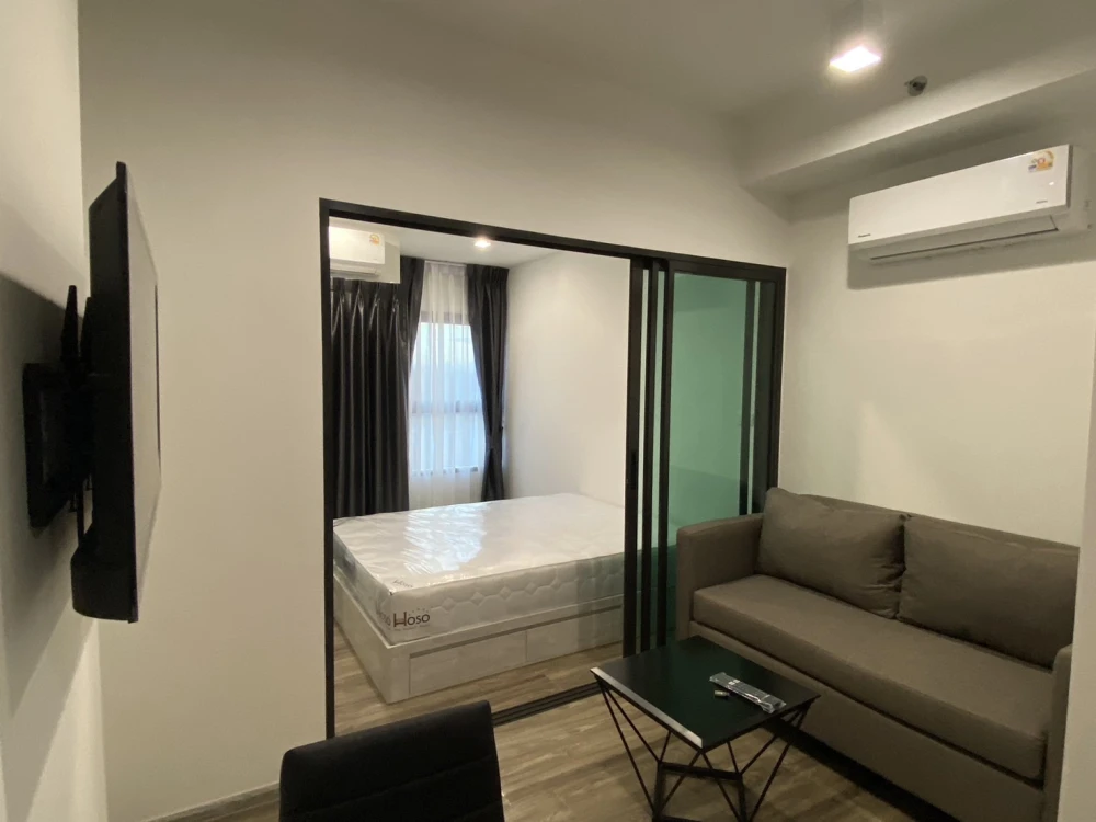 For rent Rich Park Terminal Phahon Yothin 59, 1 bedroom, 1 bathroom, 14th floor, fully furnished with electrical appliances. Book now, get it first.