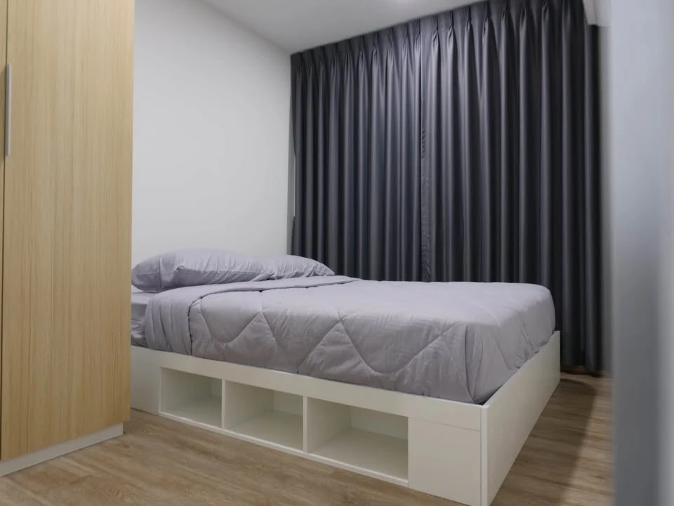 For rent: Sena Kith Srinakarin - Sridan, 1 bedroom, 1 bathroom, 2nd floor, fully furnished, excellent common area, reserve now.