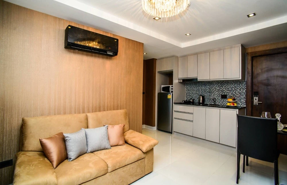 For rent: Serenity Pattaya Wongamat, 2nd floor. A lovely, fully furnished unit. Book now!