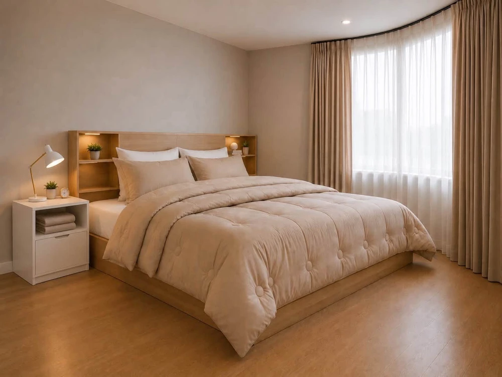 For rent: Skyrise Avenue Sukhumvit 64, auspicious unit number, smart furniture: featuring a "multifunctional bunk bed". Book now!