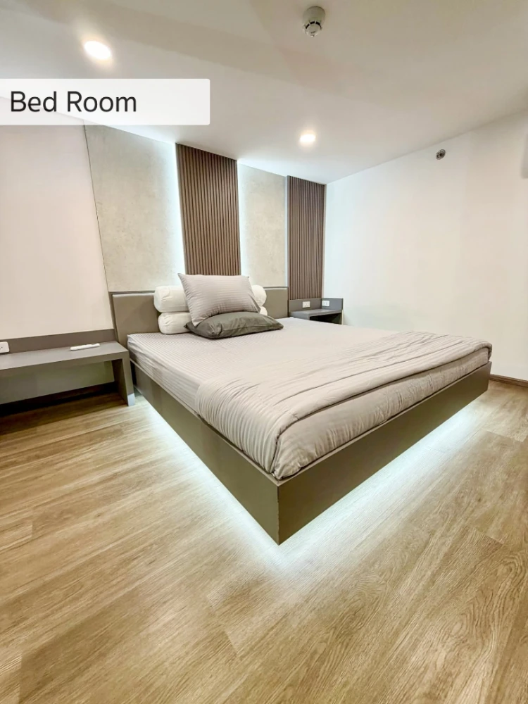 For rent: SO Origin Kaset Interchange, 21st floor, stunning view, ready to welcome auspicious energy and prosperity. The unit is located in a lucky dr