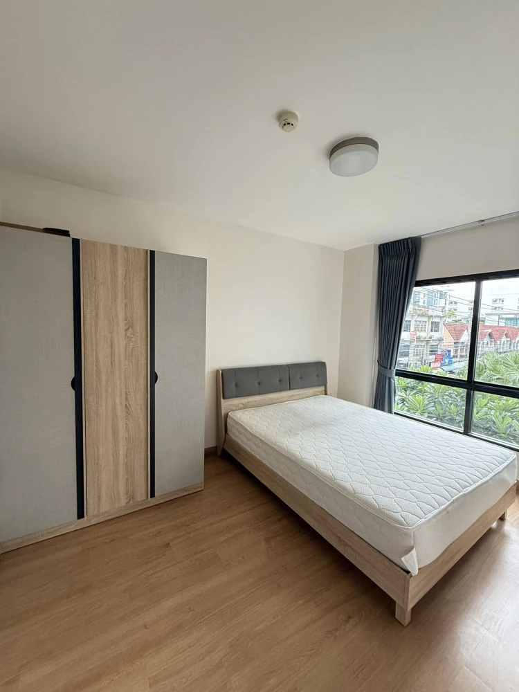 For rent Supalai City Resort Bearing Station, corner room, privacy, lots of space, fully furnished, book now
