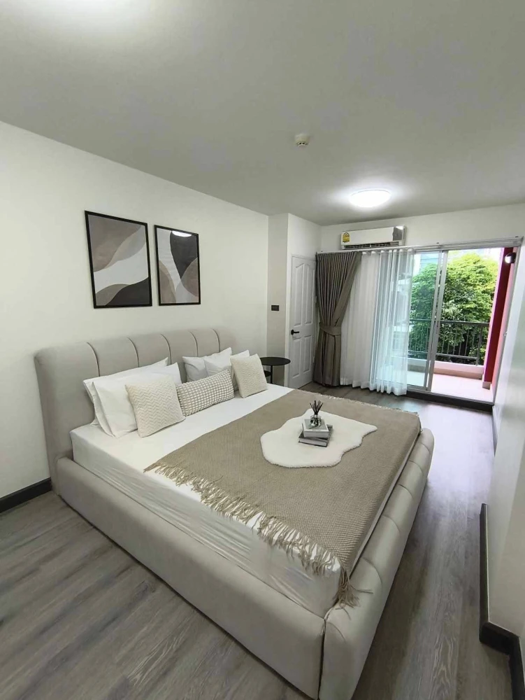 For rent Supalai City Resort Ratchada Huaikwang, beautifully decorated room, well-built-in, book now