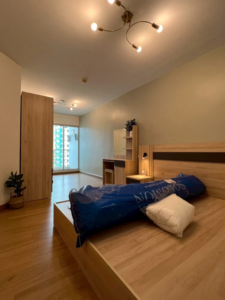 For rent Supalai Park Kaset, large room 52 sq m., fully furnished, ready to move in.