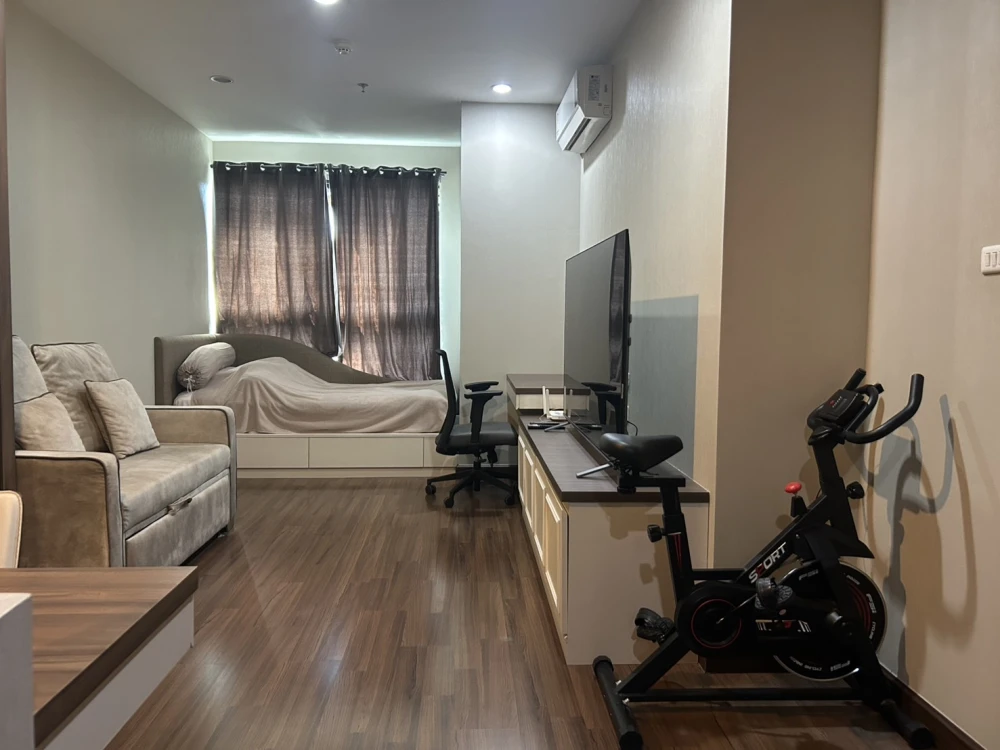 Supalai Premier Ratchathewi for rent, spacious room with plenty of usable space, fully furnished, just bring your bags and move in!