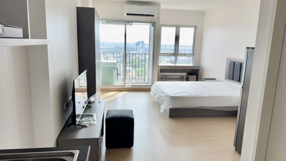 For rent: Supalai Veranda Sukhumvit 117, 11th floor, fully furnished, very livable. Book now!