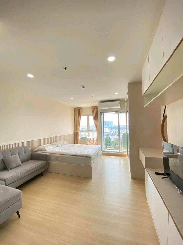 For rent: Supalai Veranda Sukhumvit 117, 9th floor, fully furnished, ready to move in. Book now!