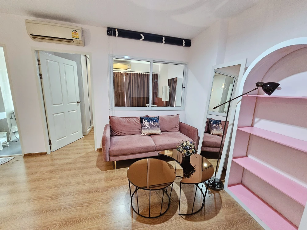 For rent: SYM Vibha-Ladprao, auspicious room number, simply decorated but very comfortable. Interested? Reserve now!