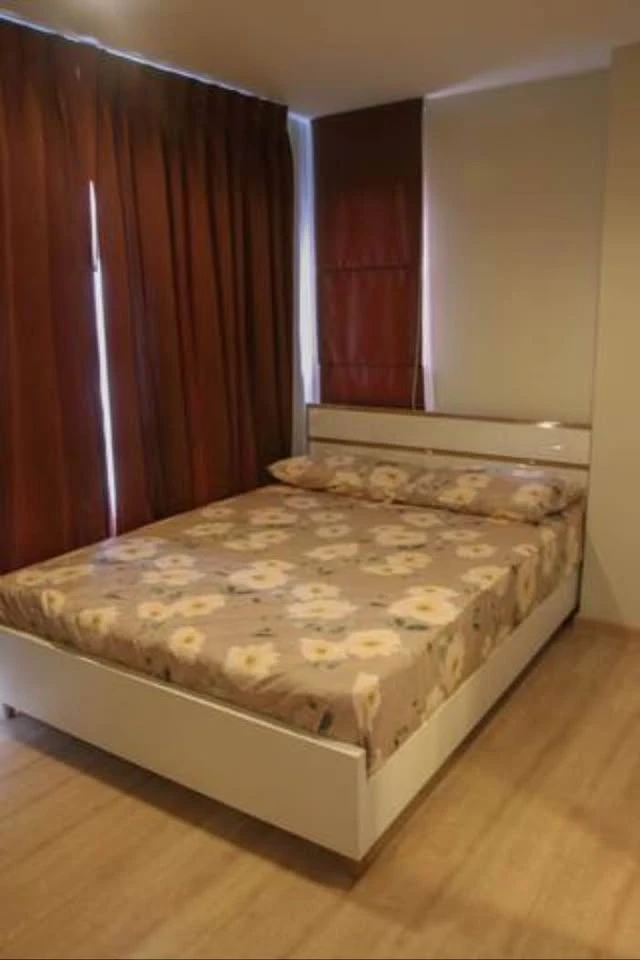 Tempo One Ramkhamhaeng-Rama 9 for rent, 2 bedrooms, 1 bathroom, spacious room, 4th floor, fully furnished, reserve now.